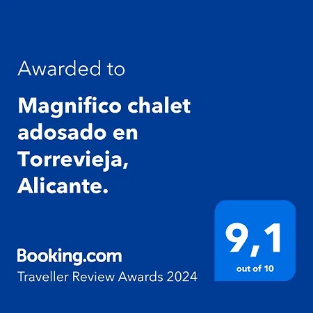 Сasa de vacaciones Magnifico Adosado En Torrevieja, Alicante.